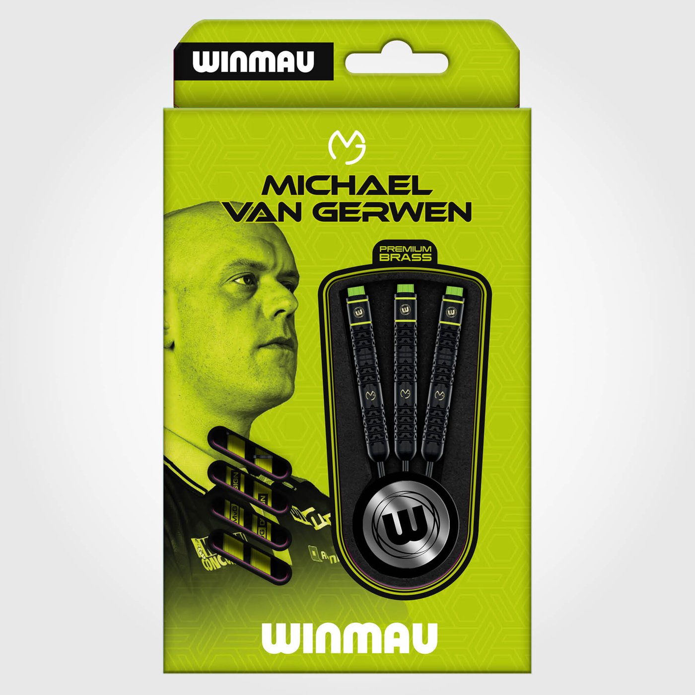 Winmau Michael van Gerwen Brass Signature Edition - Steel Tip
