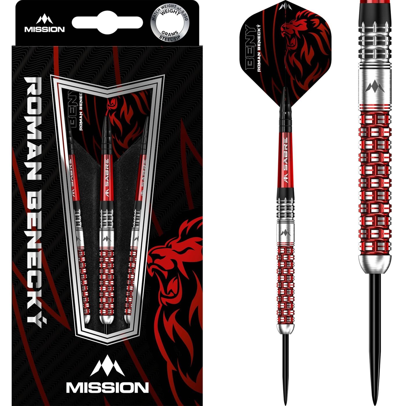 Mission Roman Benecky 90% Darts
