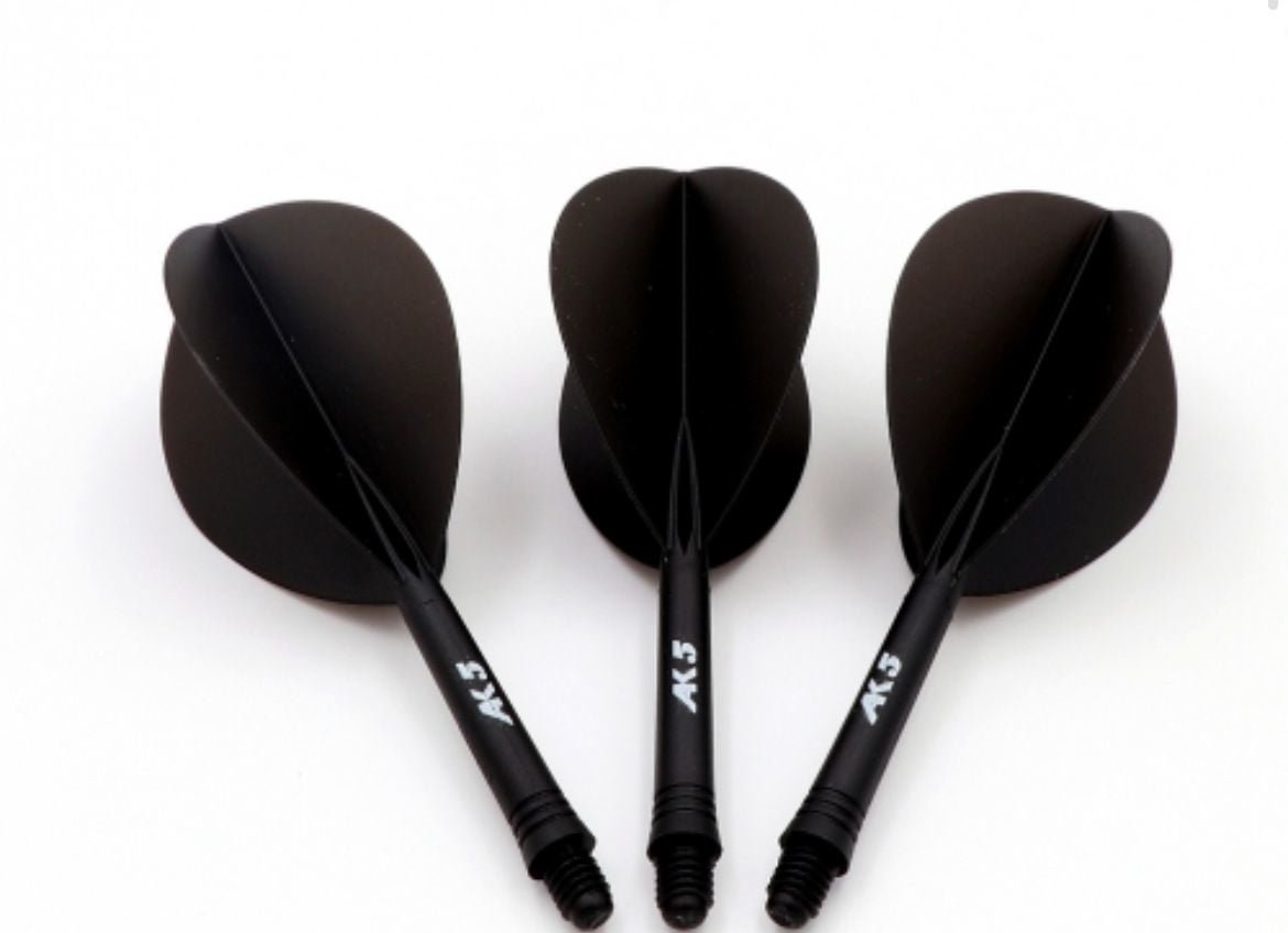 Cuesoul - Tero System AK5 Rost Teardrop - Black - Dart Flights