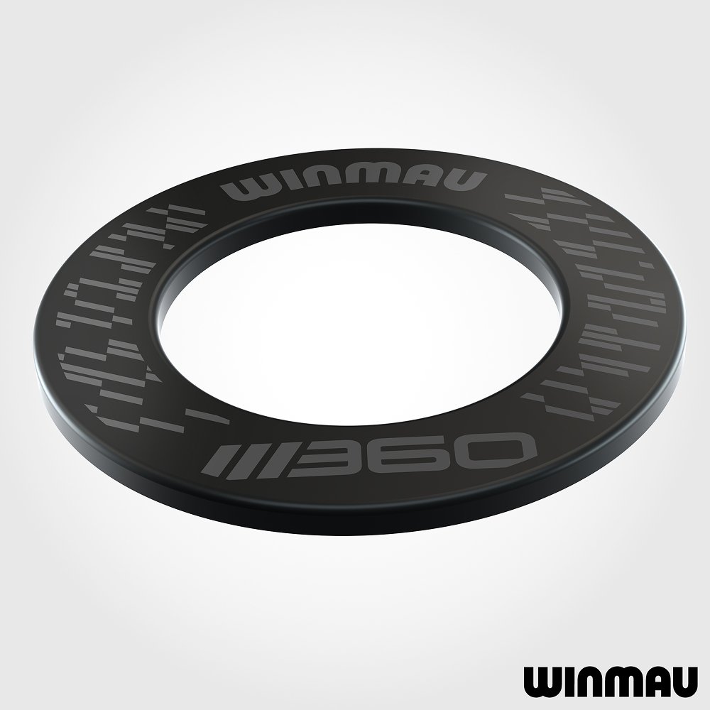 Winmau 360 Black - Dartboard Surround - Dartshopper.com