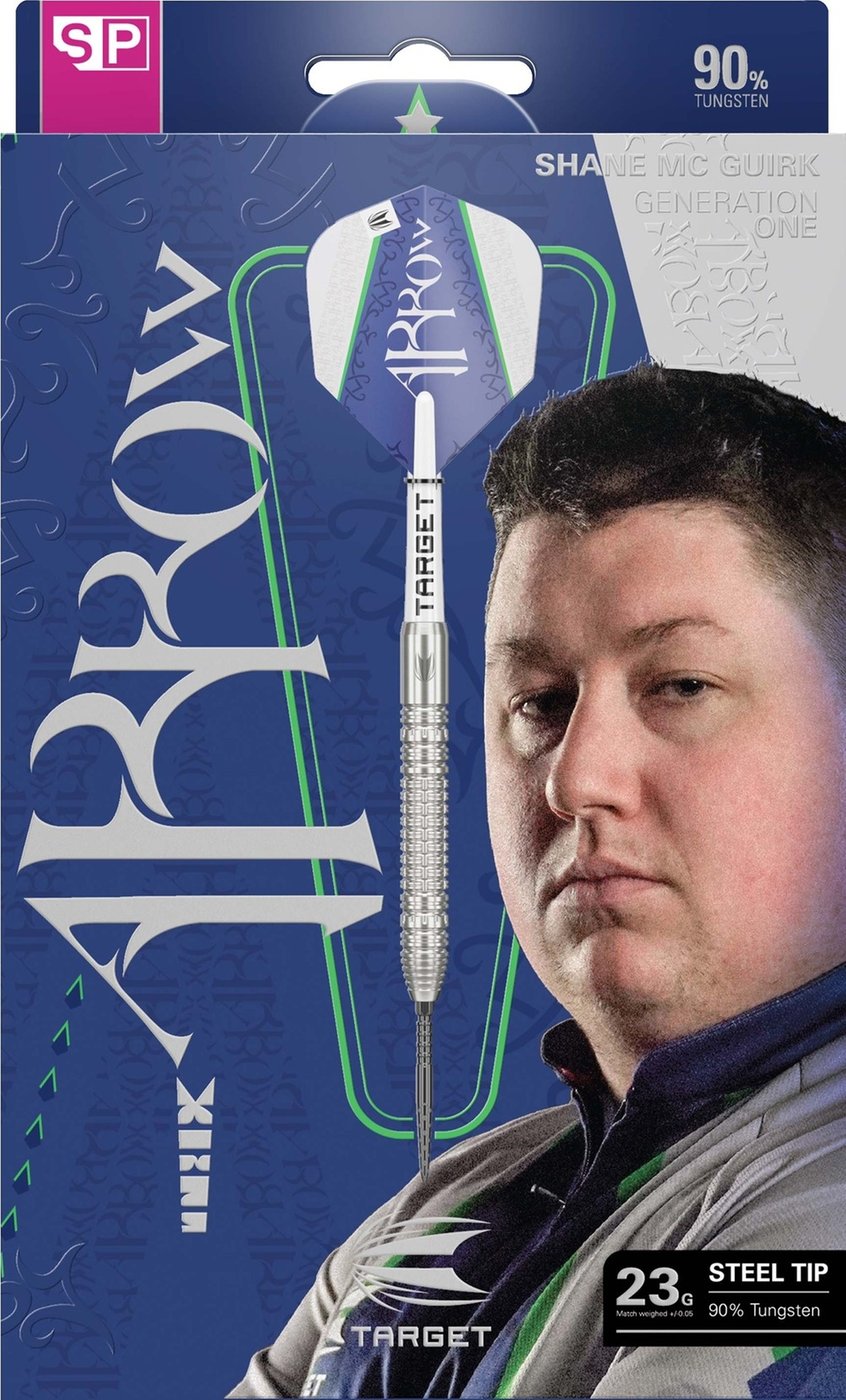 Target Shane McGuirk G1 Swiss Point 90% - Steel Tip Darts