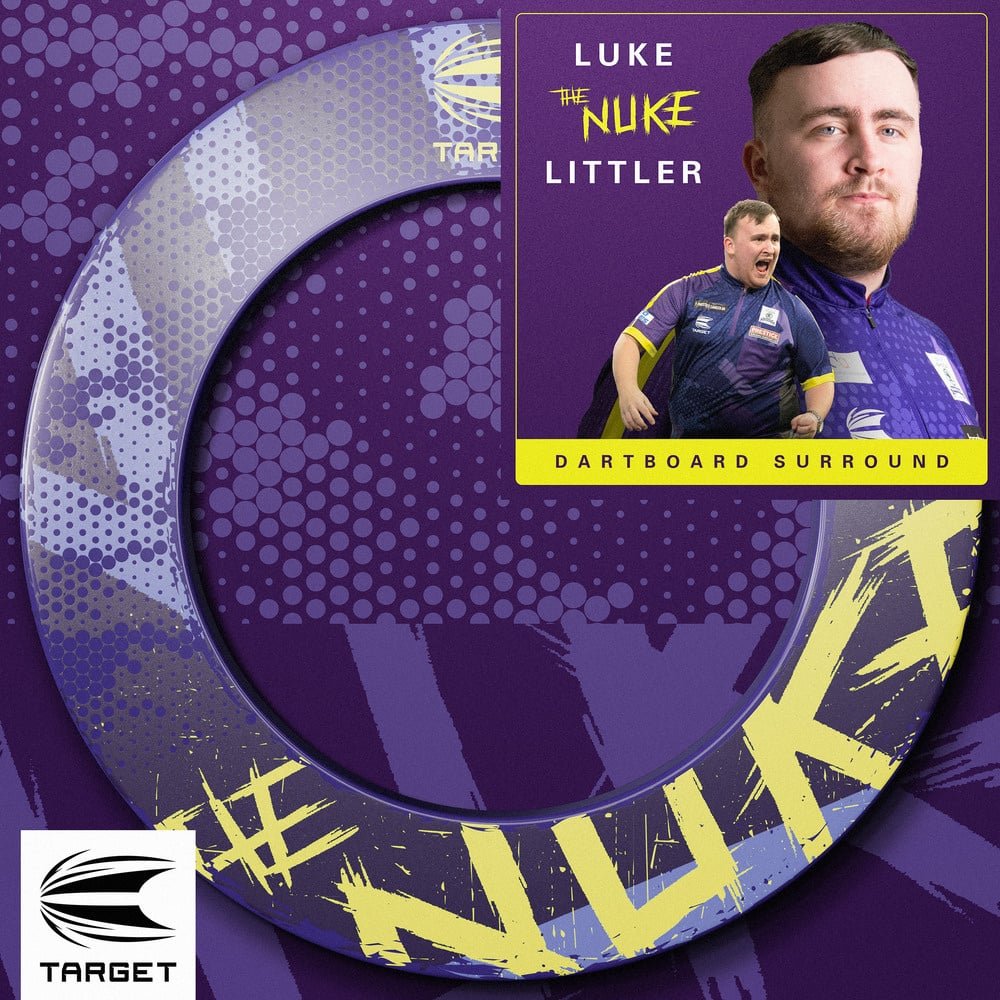 Target Luke The Nuke Littler Dartboard Surround - Dartshopper.com