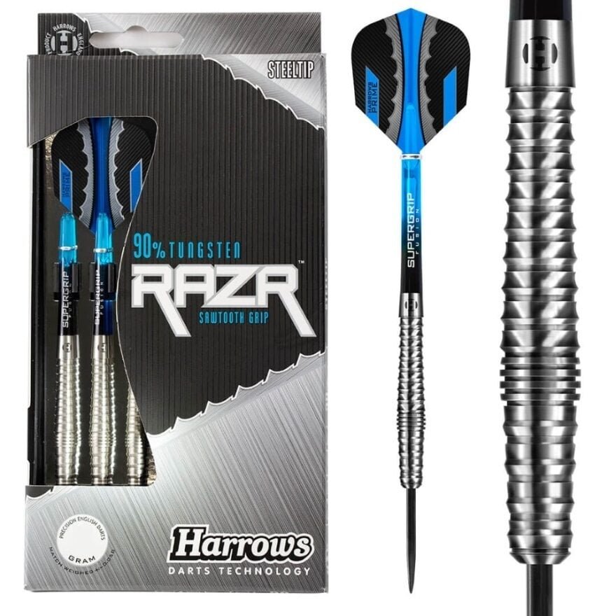 Harrows Razr Bulbous 90% - Steel Tip Darts