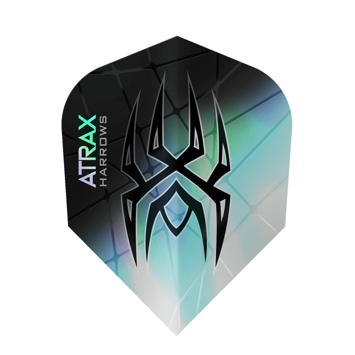Harrows Atrax Black NO6 - Dart Flights