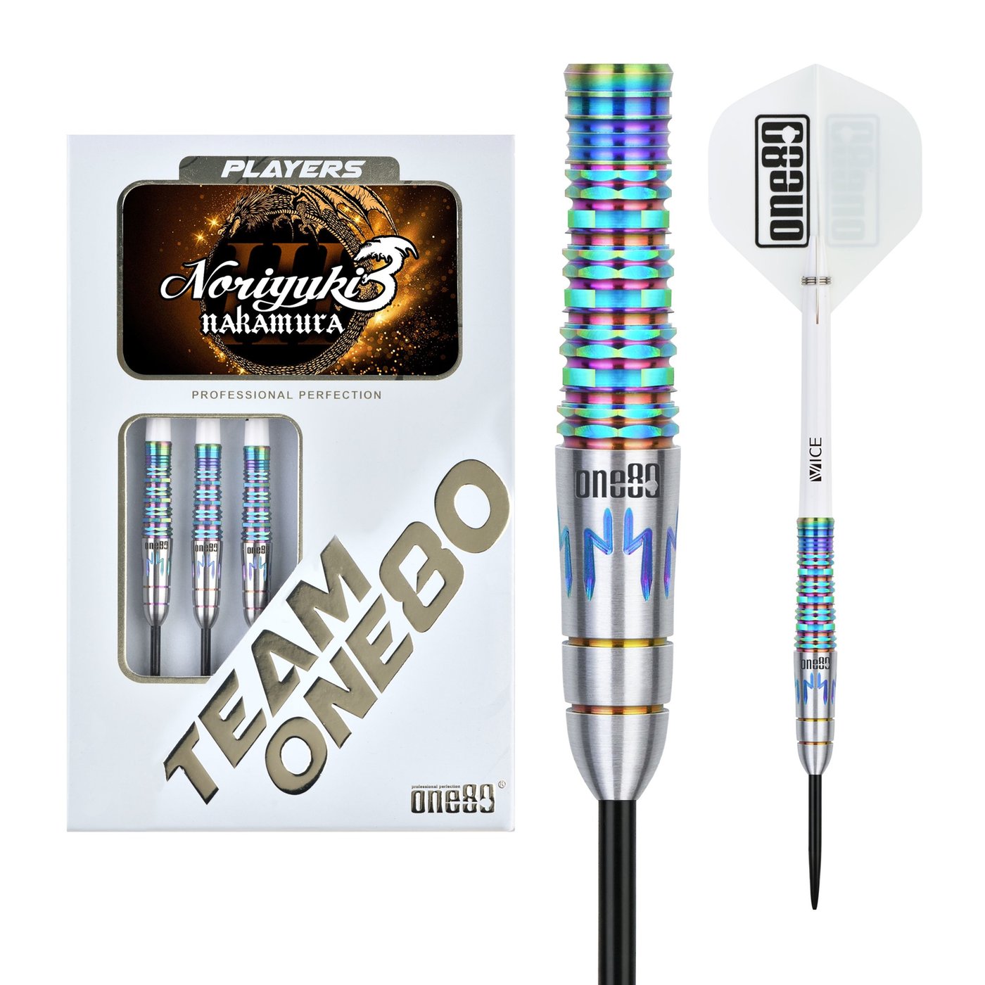 ONE80 Noriyuki Nakamura Signature V3 90% Darts