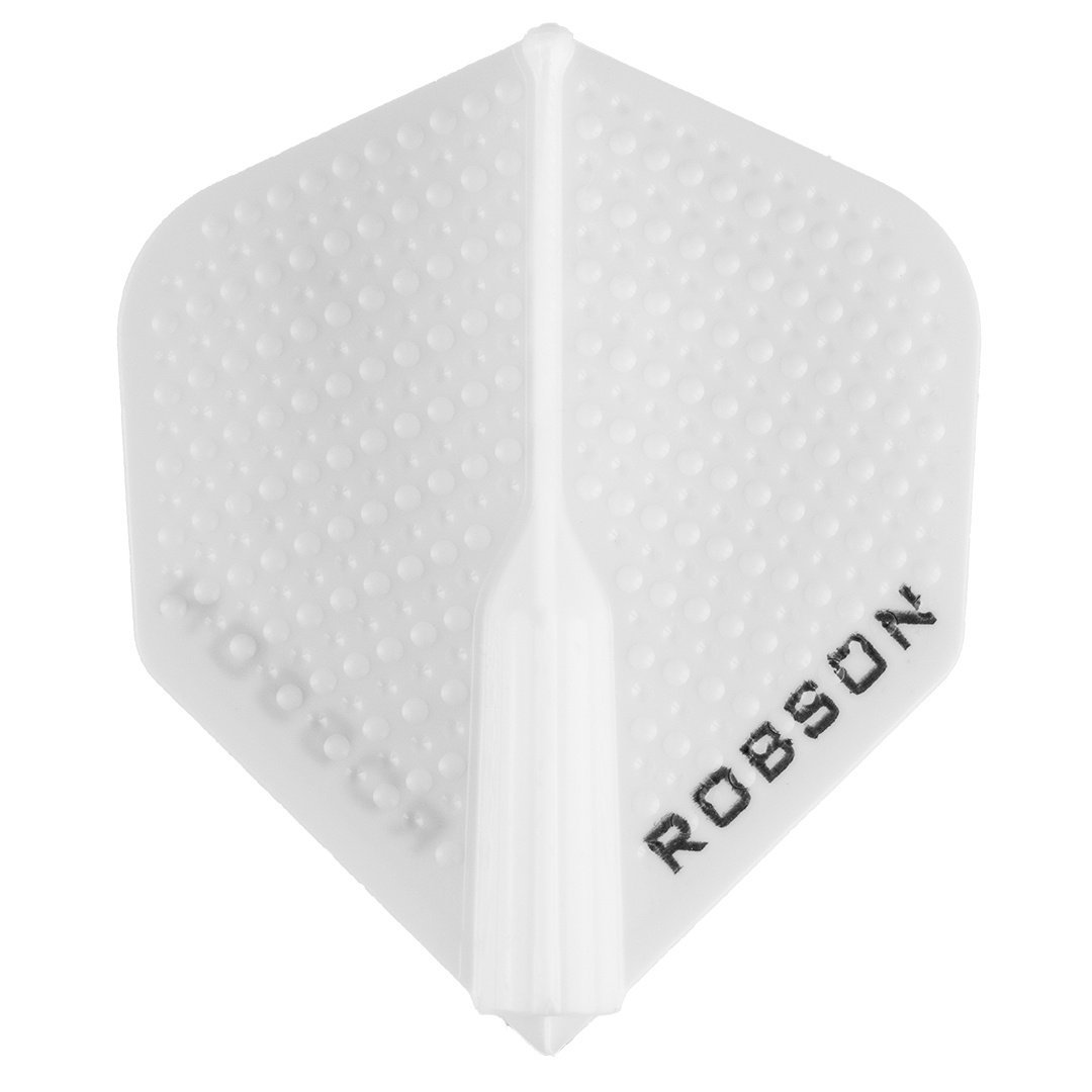 Bull's Robson Plus Dimpled White No.2 - Dart Flights