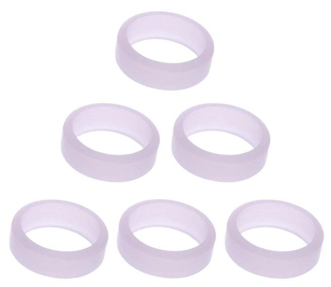 L-Style L Rings - Clear Purple