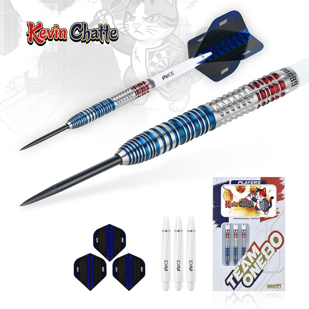 ONE80 Kevin Chatte 90% - Steel Tip Darts - Dartshopper.com