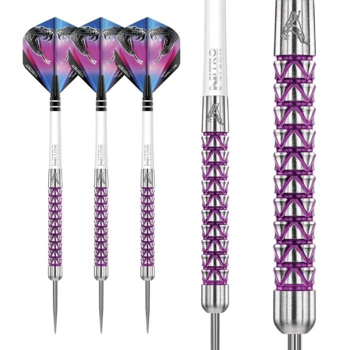 Red Dragon Peter Wright Snakebite Vyper 90% - Steel Tip Darts