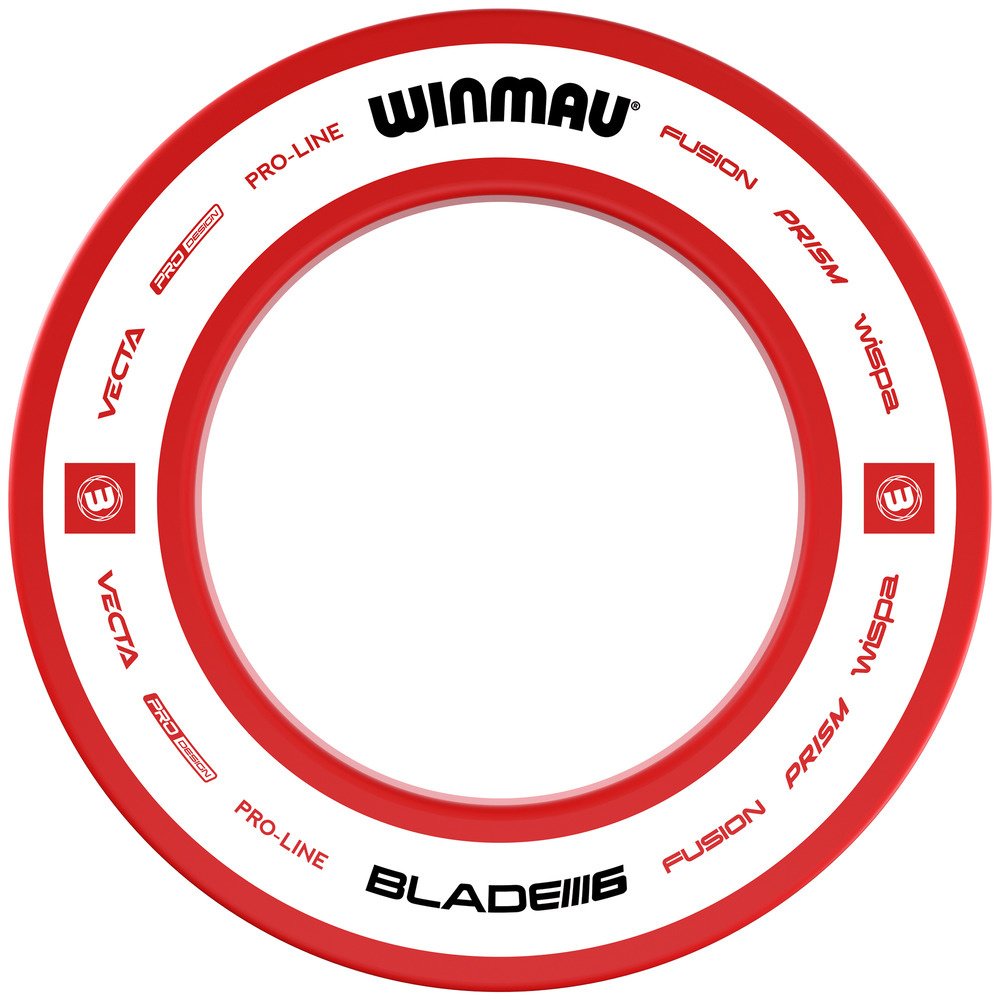 Winmau Pro Line Blade 6 2.0 Red Beskyttelsesringe