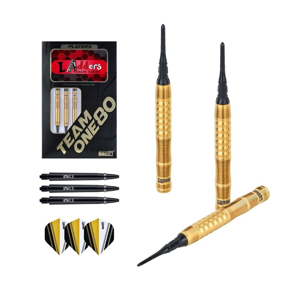 ONE80 Dave Ladley 90% Soft Tip Darts