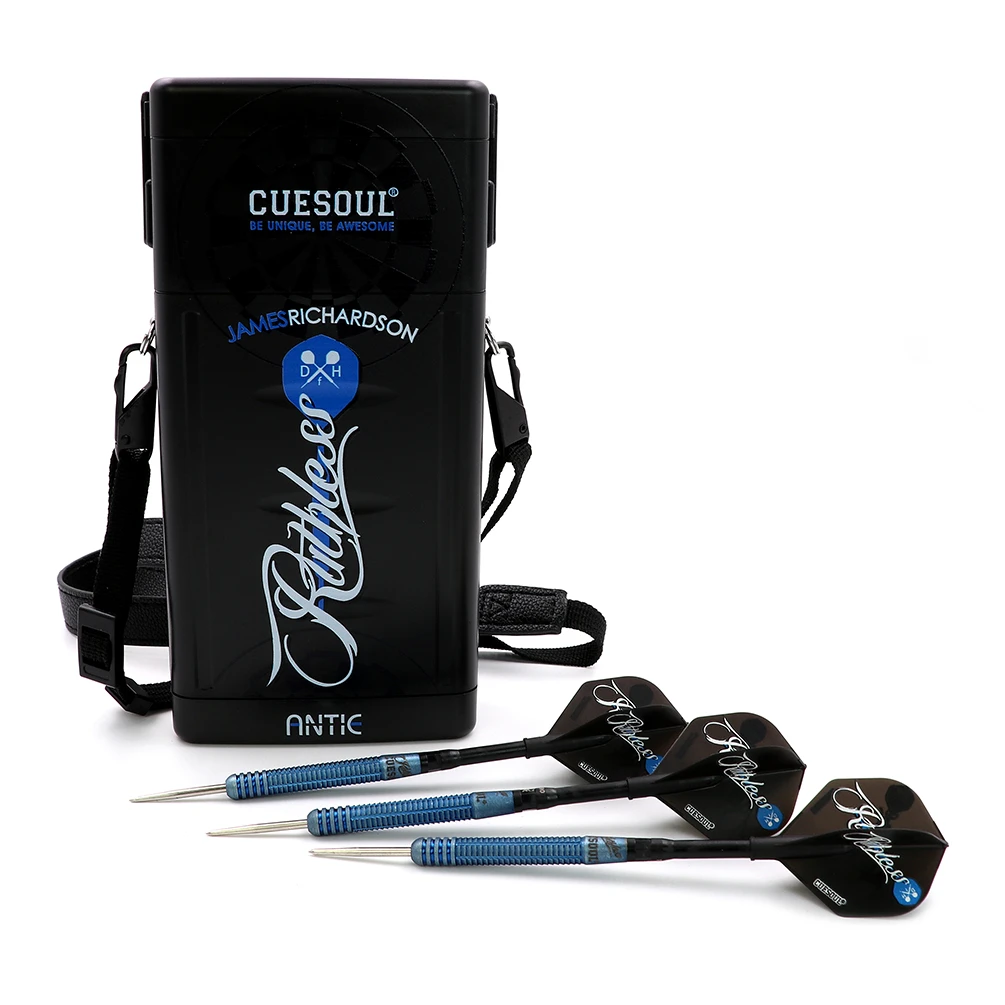 Cuesoul James Richardson Blue 90% - Steel Tip Darts