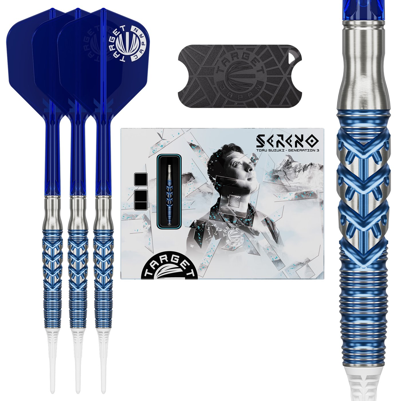 Target Japan Toru Suzuki Sereno G3 90% - Softtip Dartpile