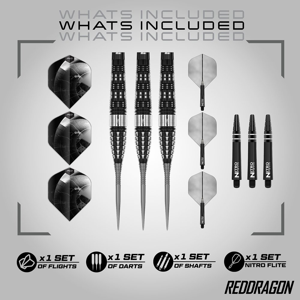 Red Dragon Recon Torpedo 90% - Steel Tip Darts - Dartshopper.com