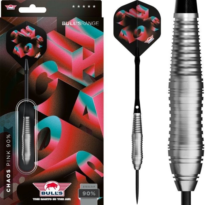 Bull's Chaos Pink 90% Darts