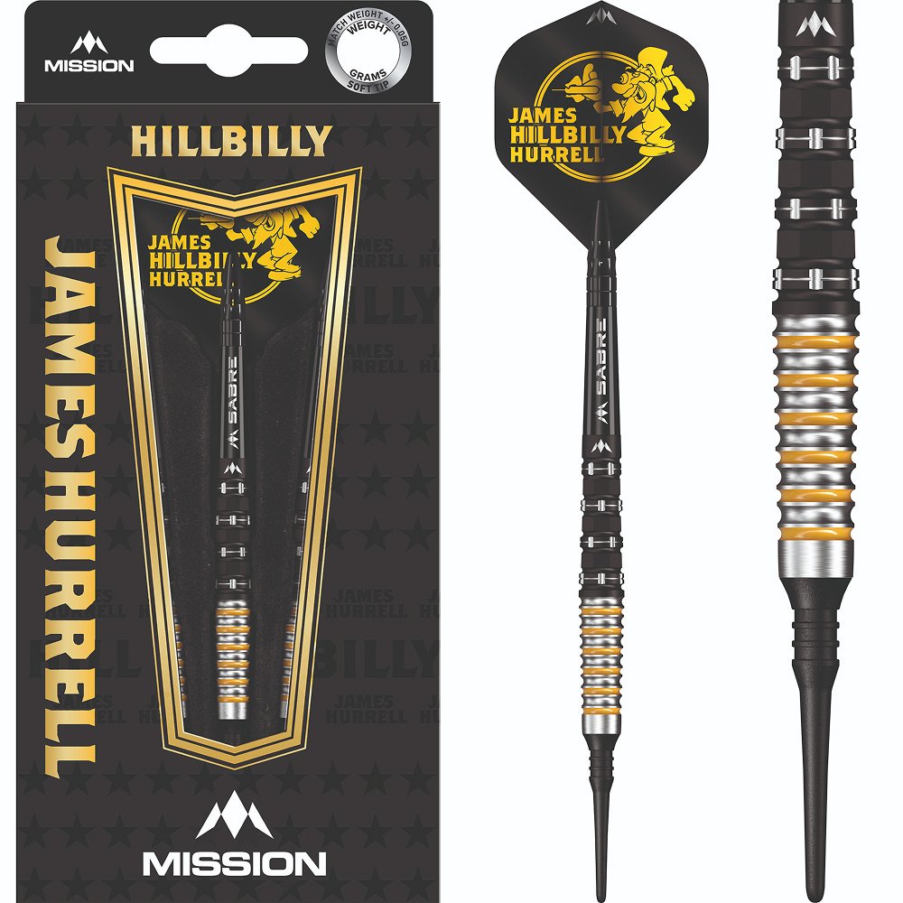 Mission James Hurrell V2 95% Soft Tip Darts
