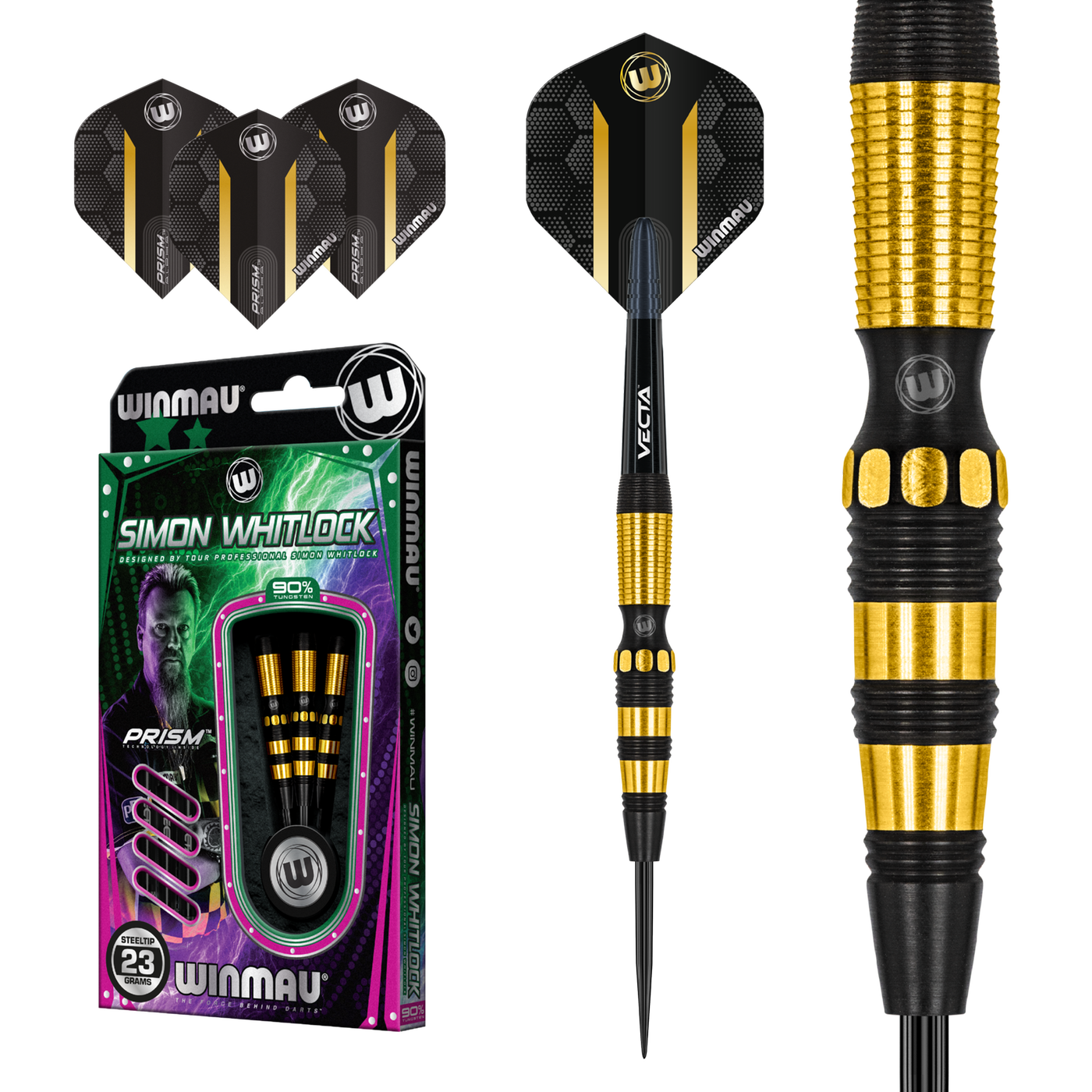 Winmau Simon Whitlock Dynamic Edge SE 90% Darts