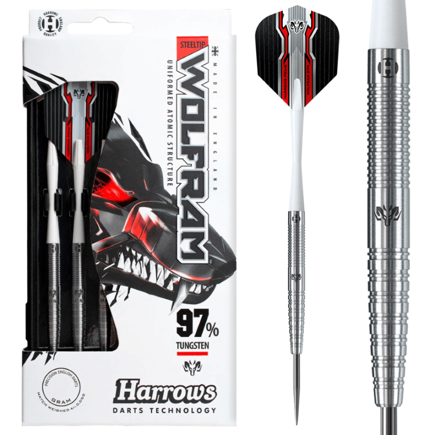 Harrows Wolfram 97% - Steel Tip Darts