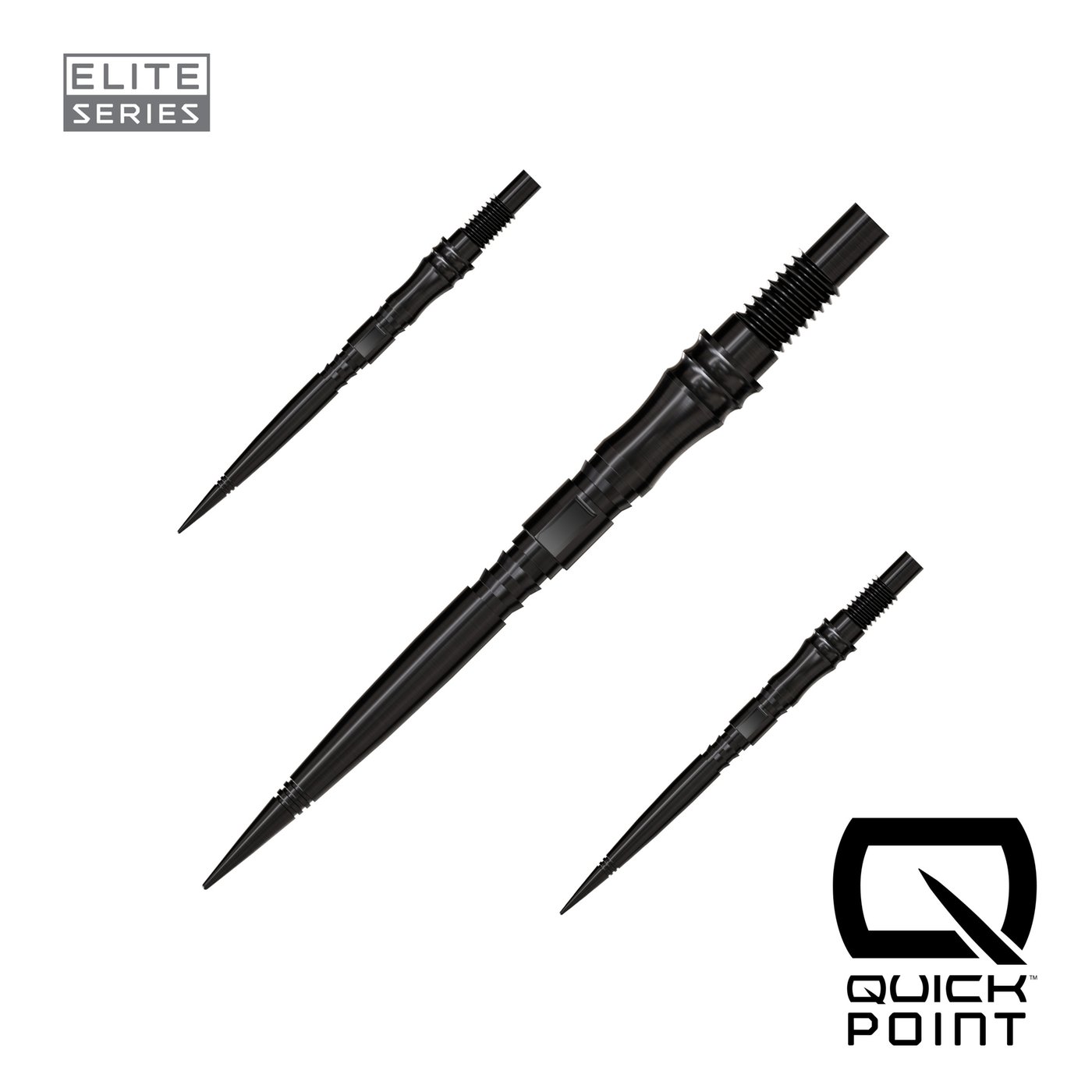 Harrows Quick Points Elite Series Apex Axis Nero