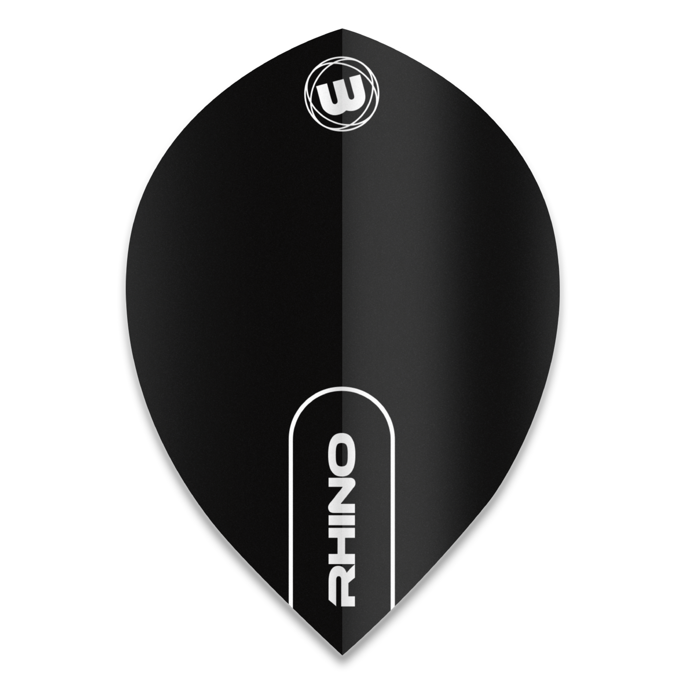 Winmau Rhino Pear Black Darts Flights