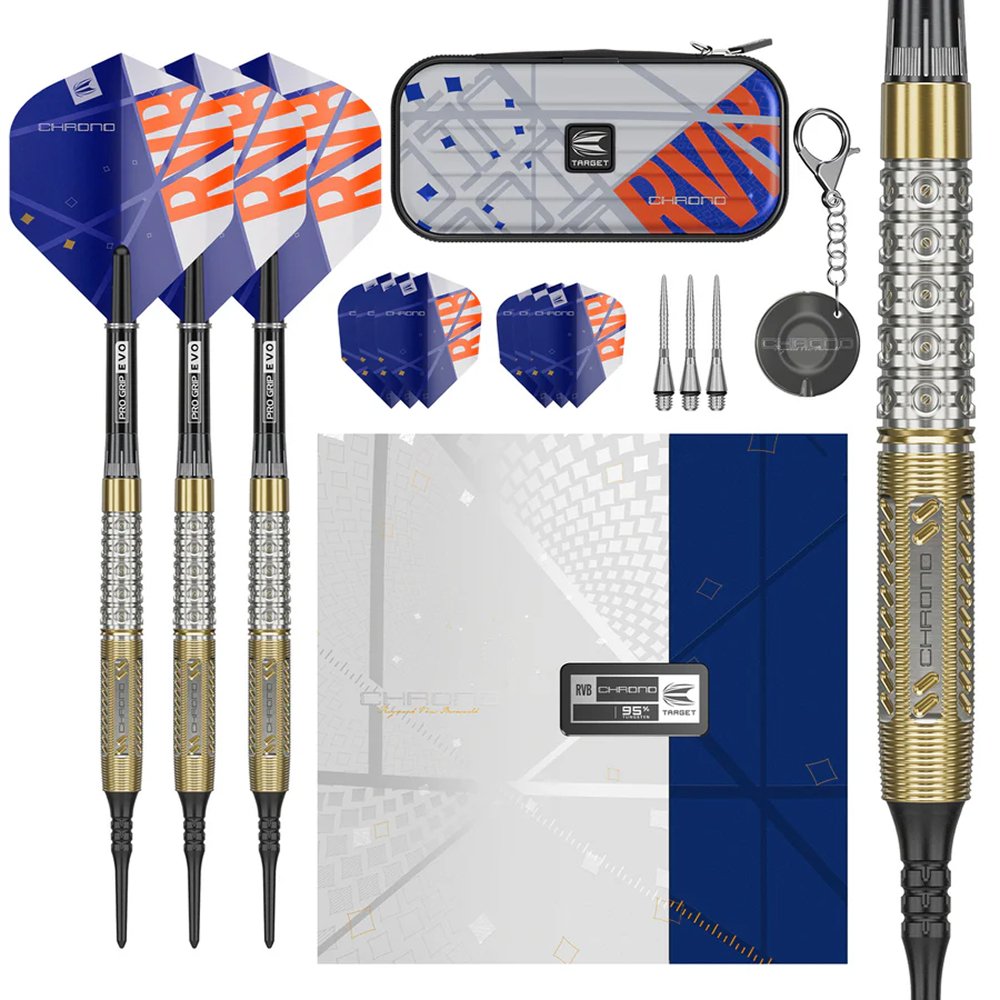 Target Raymond van Barneveld Chrono 95% Soft Tip Darts