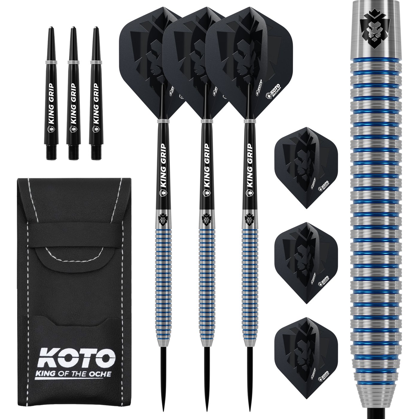 KOTO Tiger Blue Paint 90% Darts