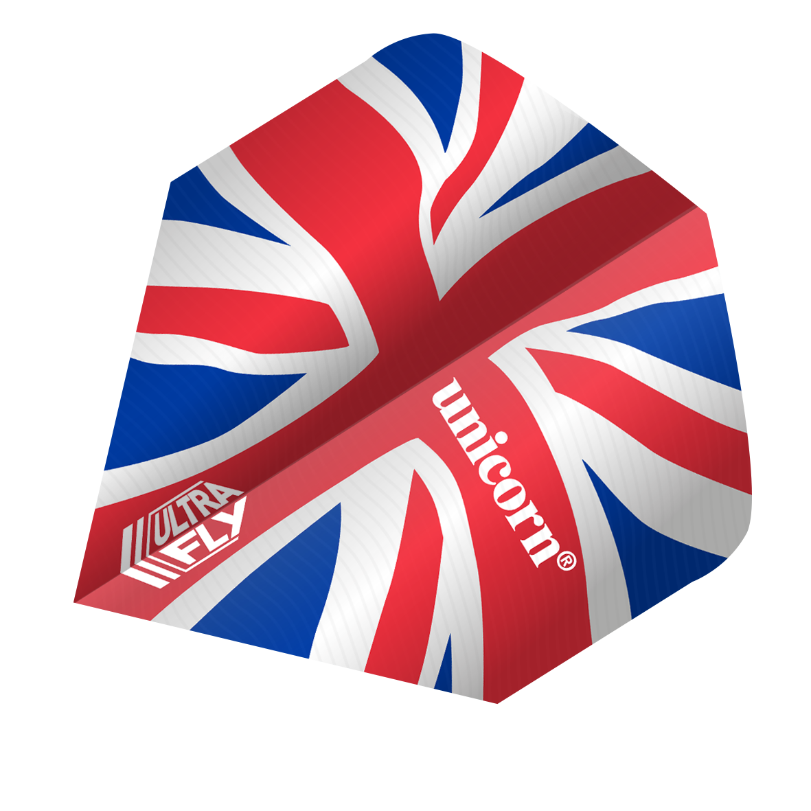 Unicorn Ultrafly Union Jack Wave Big Wing Darts Flights