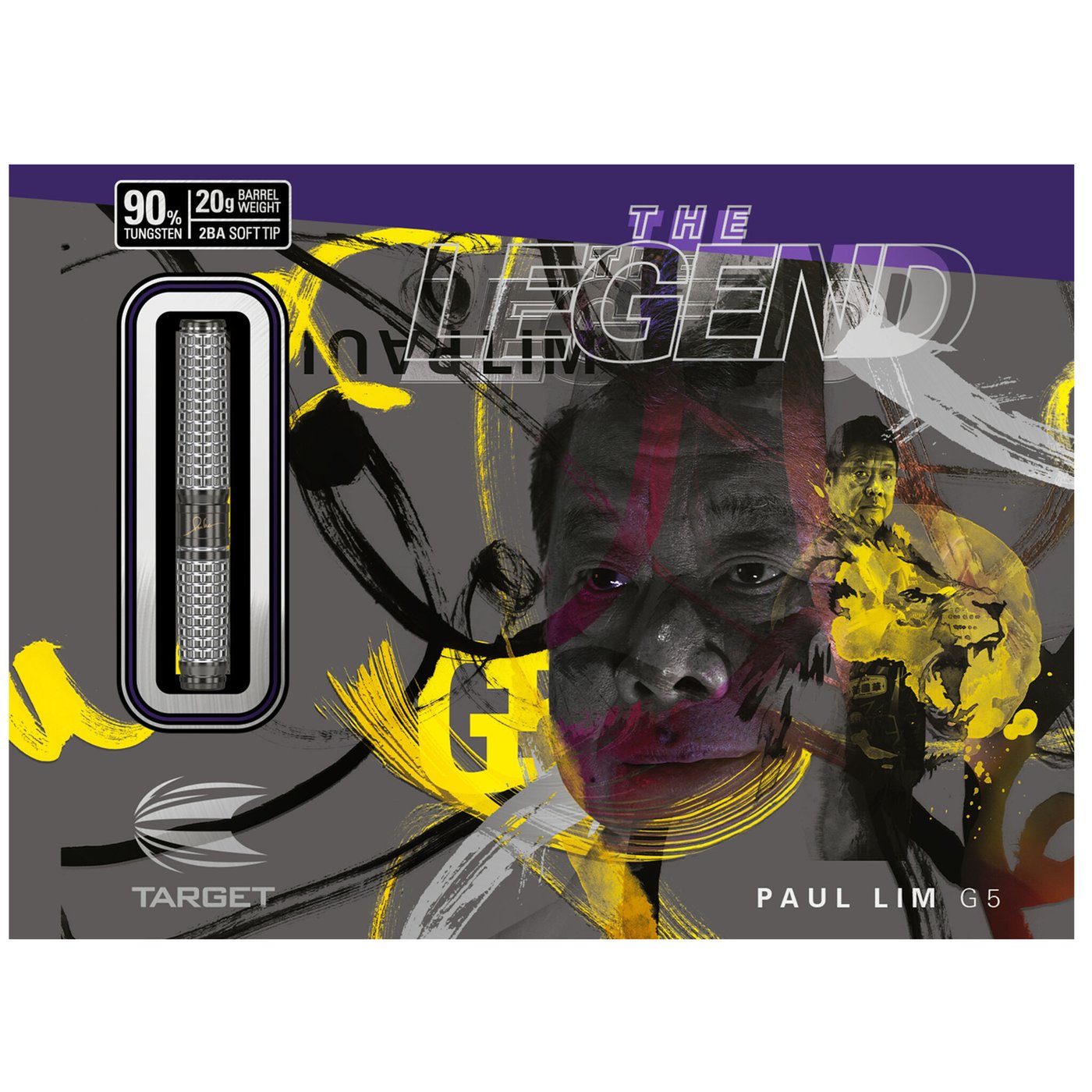 Target Japan Paul Lim The Legend G5 90% Soft Tip Darts