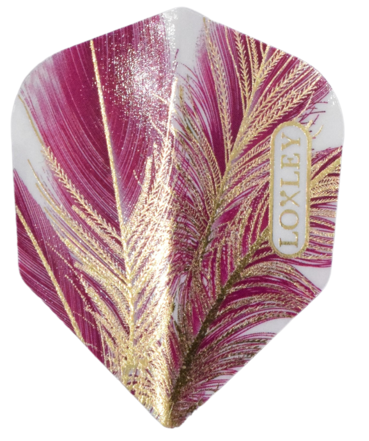 Letky Loxley Feather Purple & Gold NO6