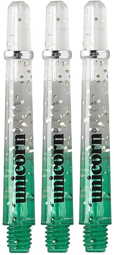 Unicorn Gripper 4 Two-Tone Green. Darts Shafts