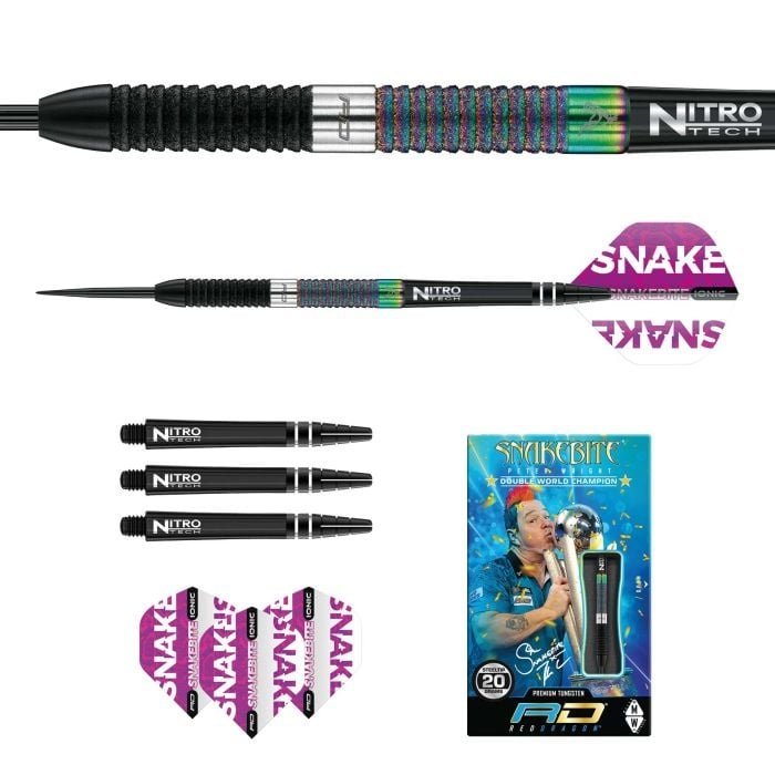 Red Dragon Peter Wright Snakebite World Champion Diamond Edition Darts