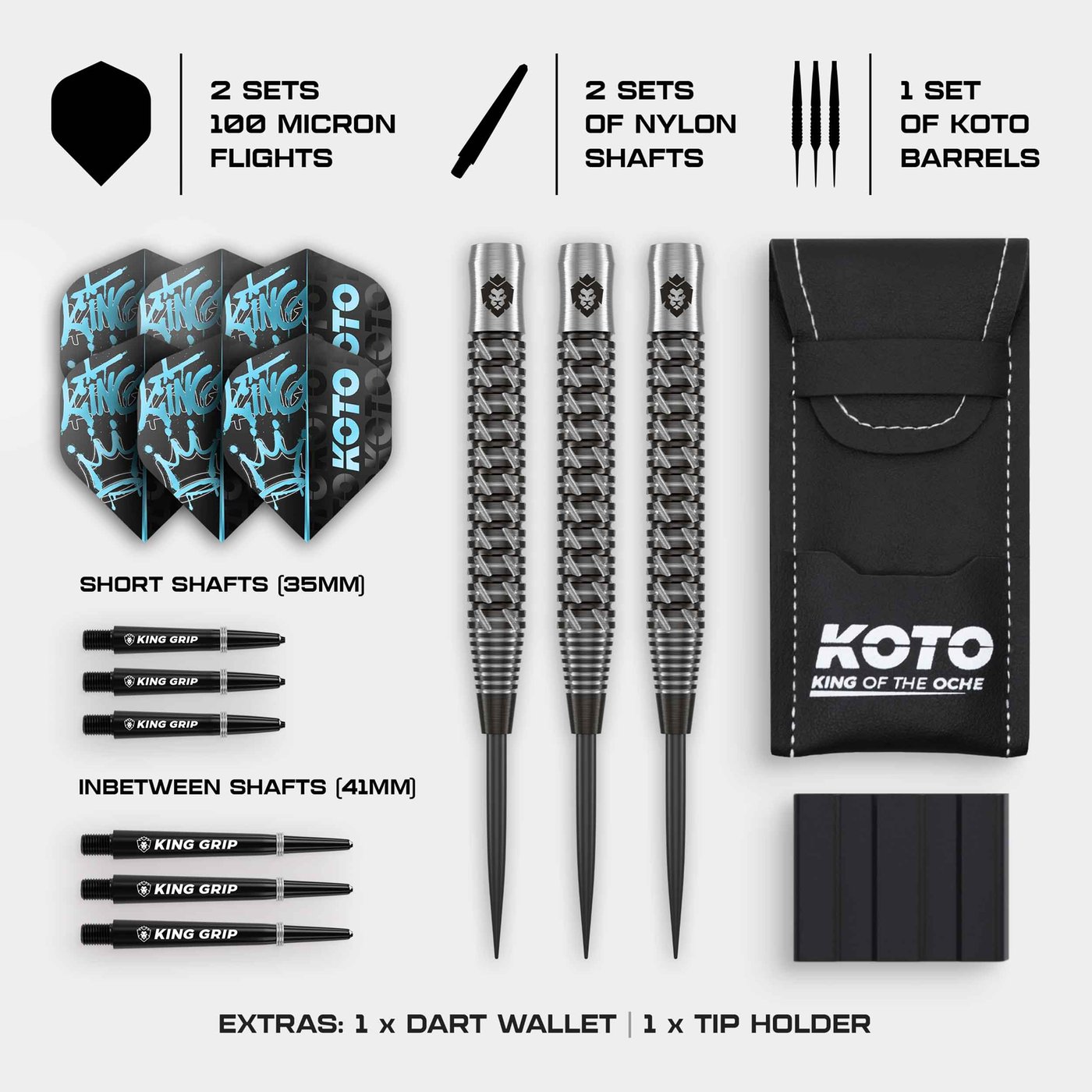 KOTO Excalibur 90% - Steel Tip Darts - Dartshopper.com