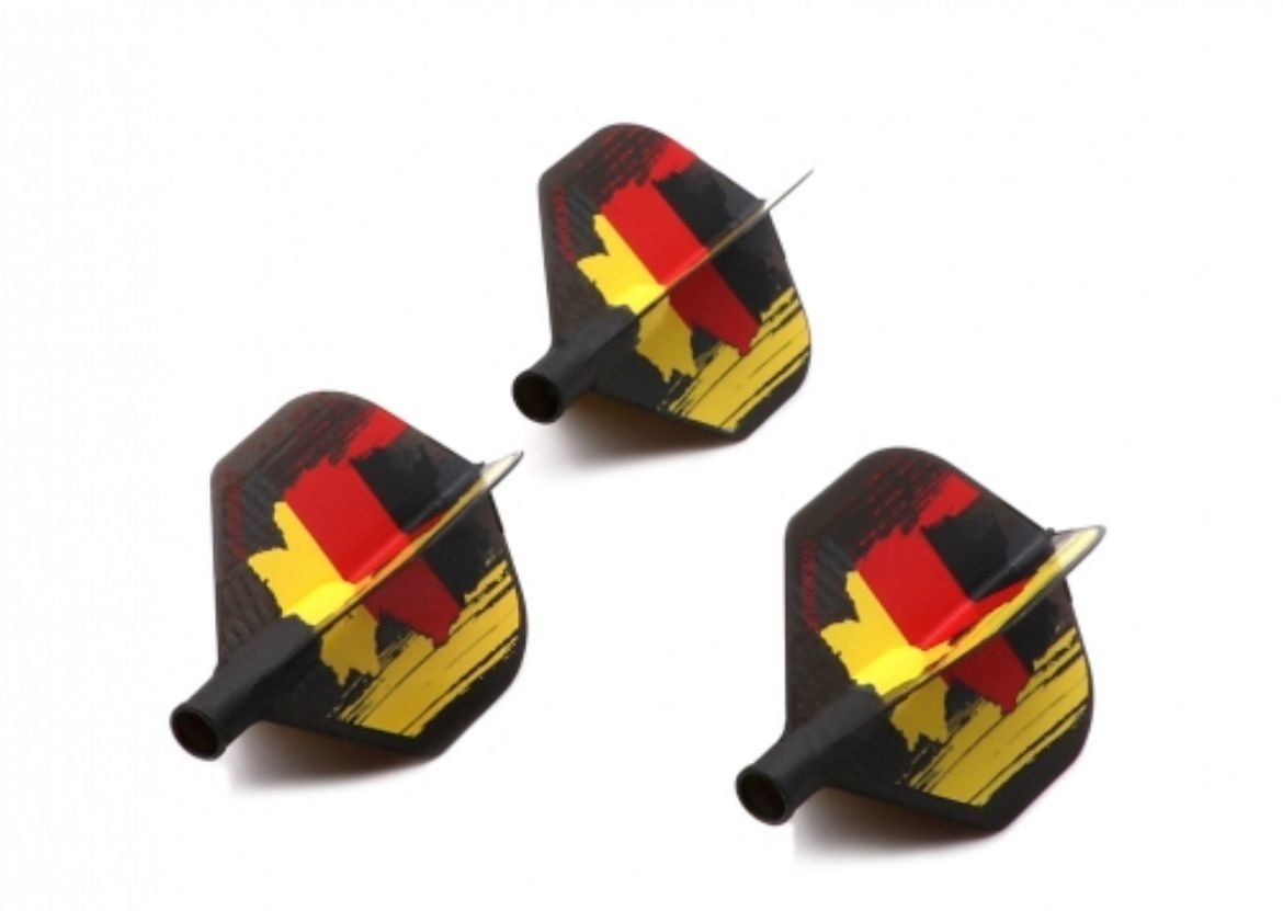 Cuesoul - Tero Flight System AK4 - German Flag Standard - Dart Flights