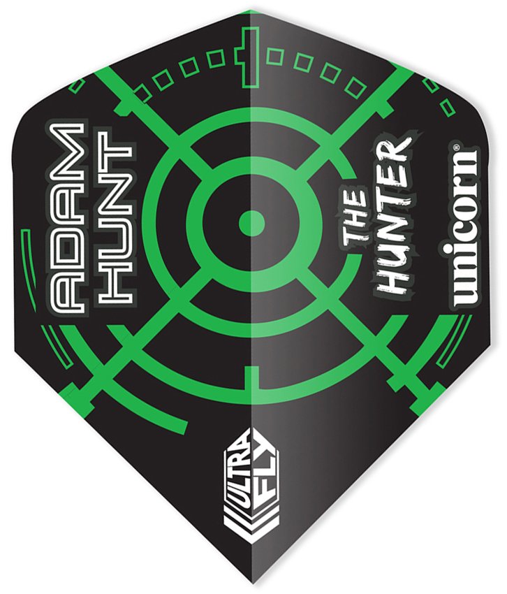Unicorn Adam Hunt Ultrafly Big Wing Darts Flights