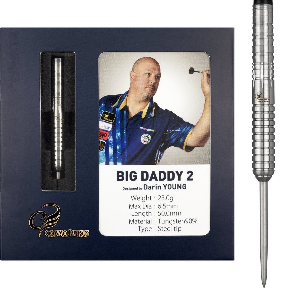 COSMO DARTS BIG DADDY(ビッグダディ) ダレンヤング Cosmo Darts Darin (Big Daddy) Young Gen 2 Darts ((Pre-Sale