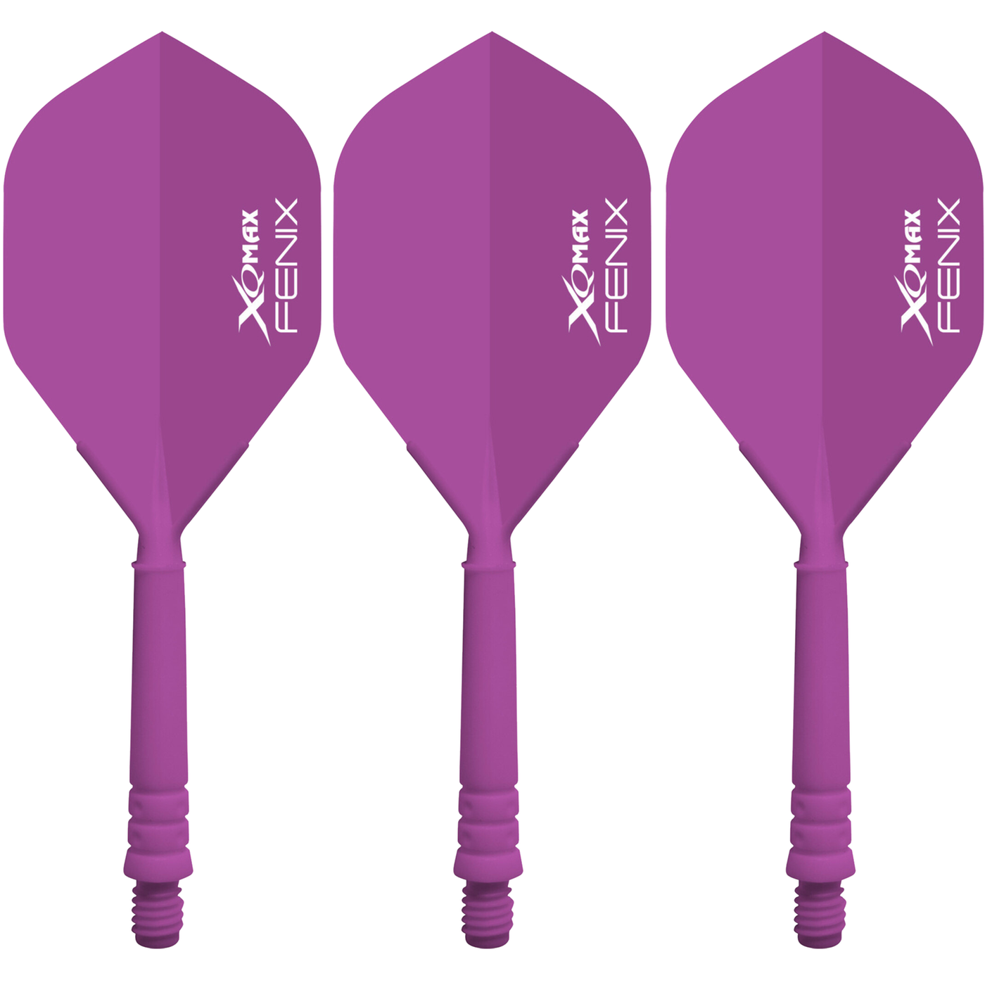 XQ Max Fenix Purple Standard Dart Flights