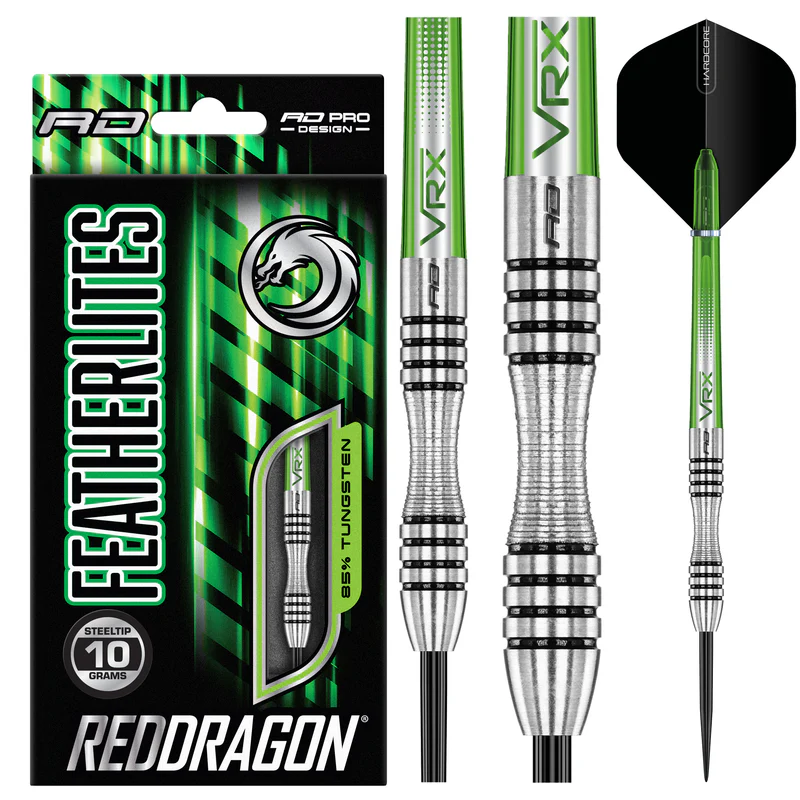 Dardos Red Dragon Featherlite 1 85% Punta de Acero