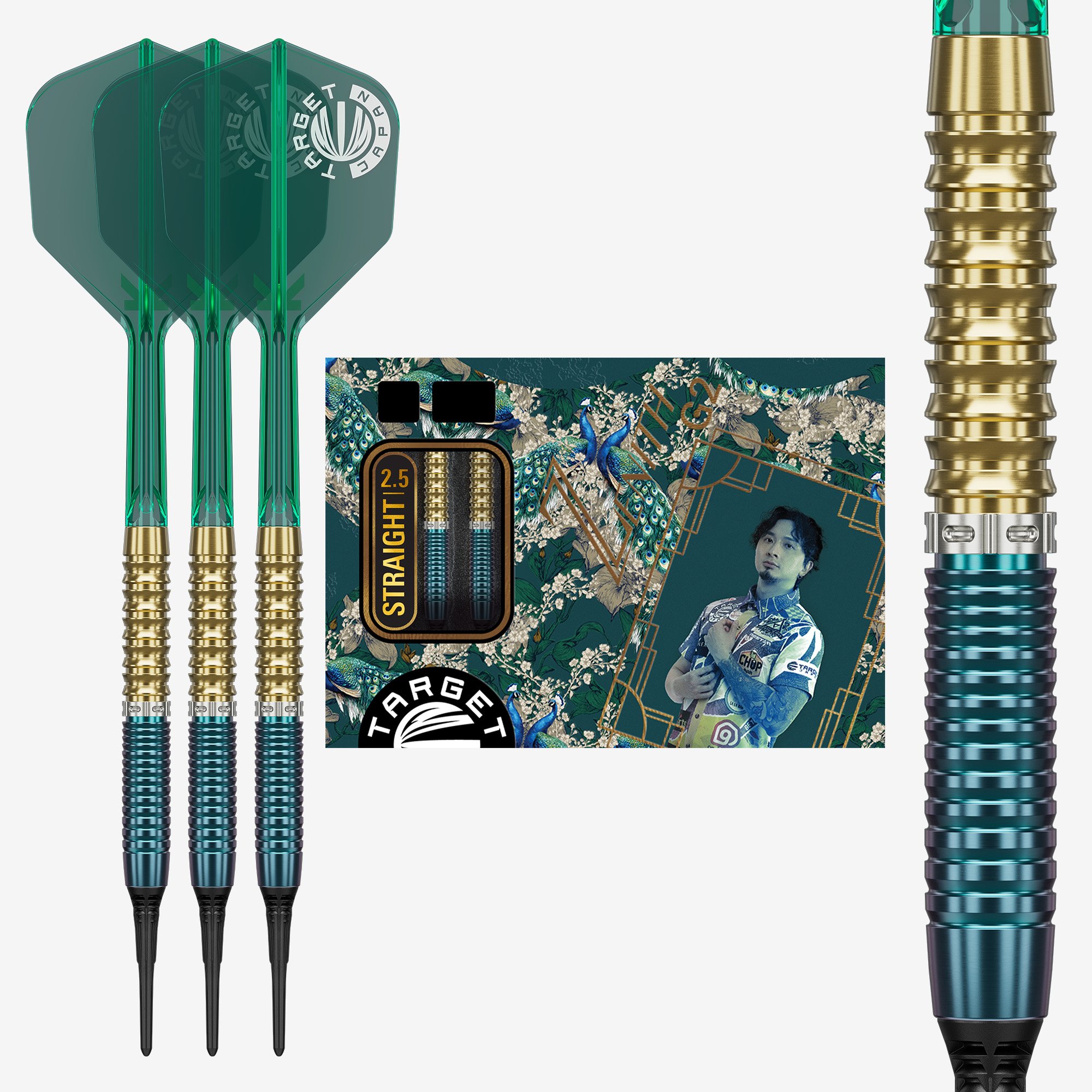 ダーツ TARGET ZENITH G2 Target Japan Tung Suk Zenith G2.5 90% Soft Tip Darts - Dartshopper
