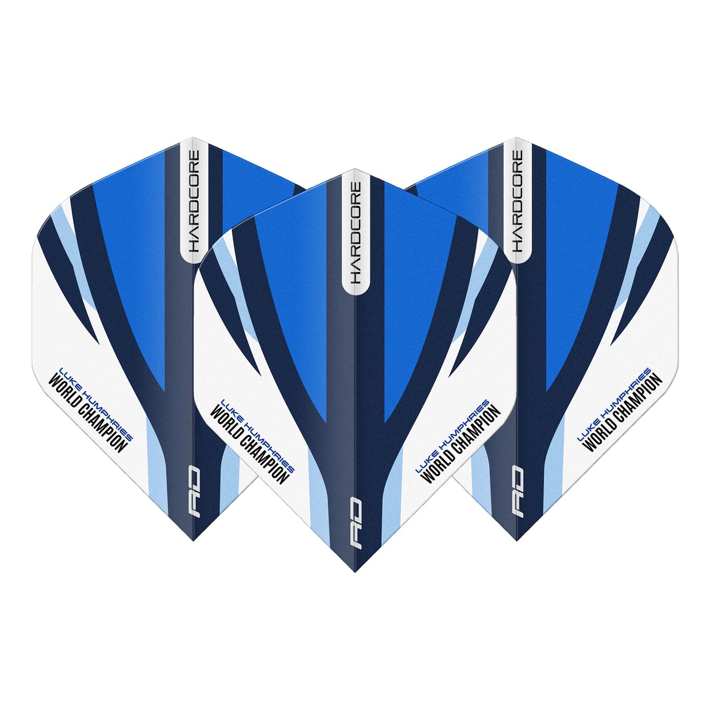 Plumas Red Dragon Luke Humphries Blue & White Hardcore Standard