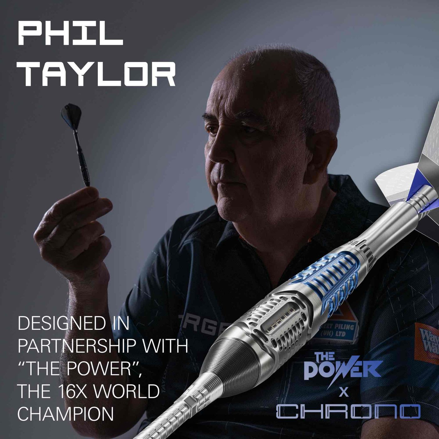 Target Phil Taylor Power Chrono Swiss Point 95% Steel Tip Darts