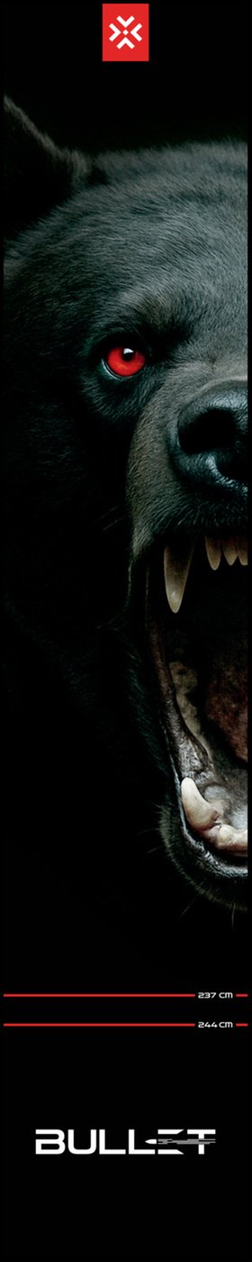 Bullet Carpet Shred Dartmat 300 x 60