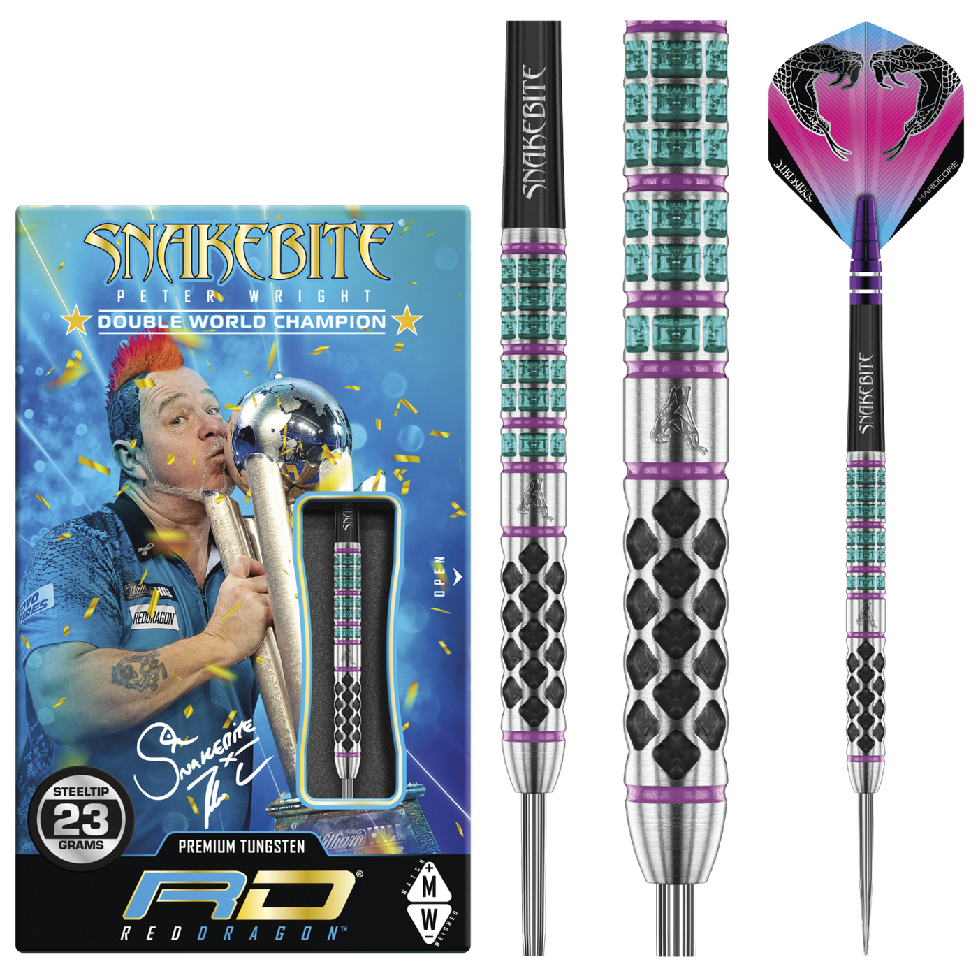 ダーツ Red Dragon Peter Wright PL15 Medusa 23g Peter Wright PL15 Darts | Red Dragon Darts