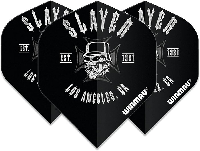 WINMAU Rock Legends Iron Maiden Killers Rhino Voli di Freccette Extra Spessi - 1 Set per Confezione (3 voli in Totale