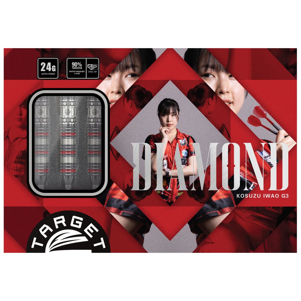 Target Japan Prime Series Diamond G3 Swiss Point 90% - Steel Tip