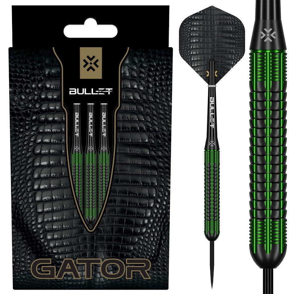 Bullet Gator Brass - Šipky Steel
