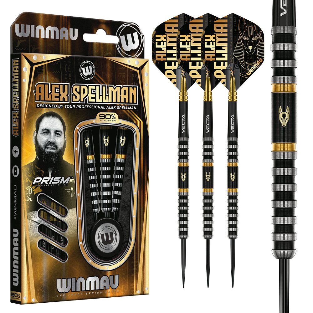 [Tweedekans]Winmau Alex Spellman 90%-24 gram
