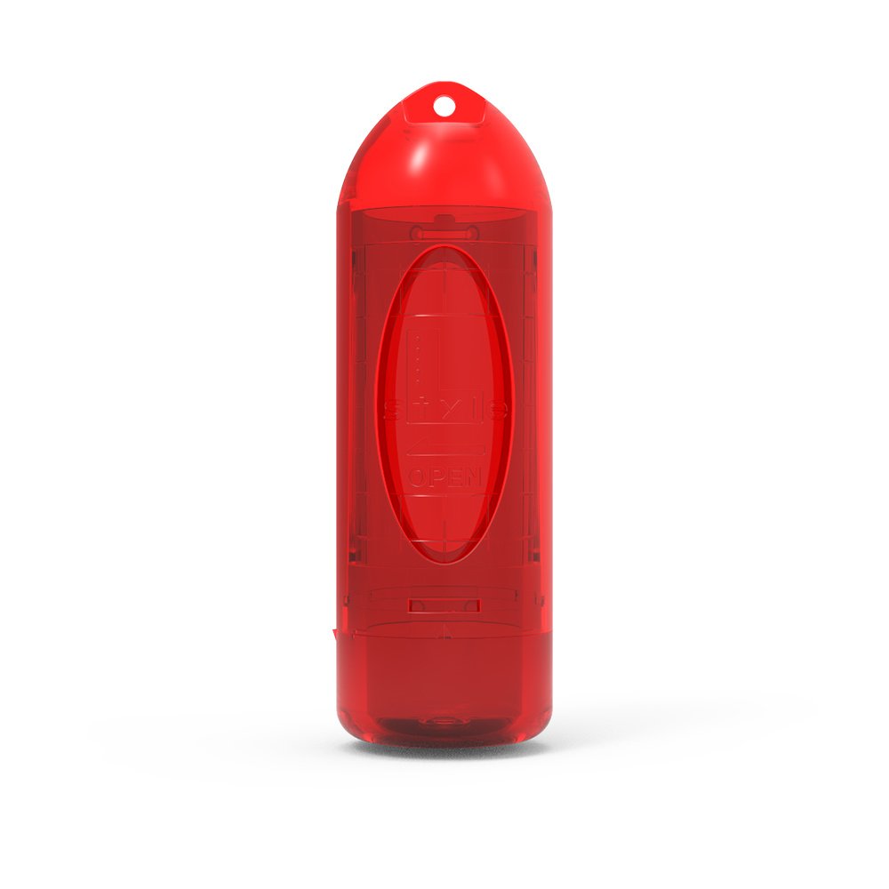 L-Style Lipstock Clear Red