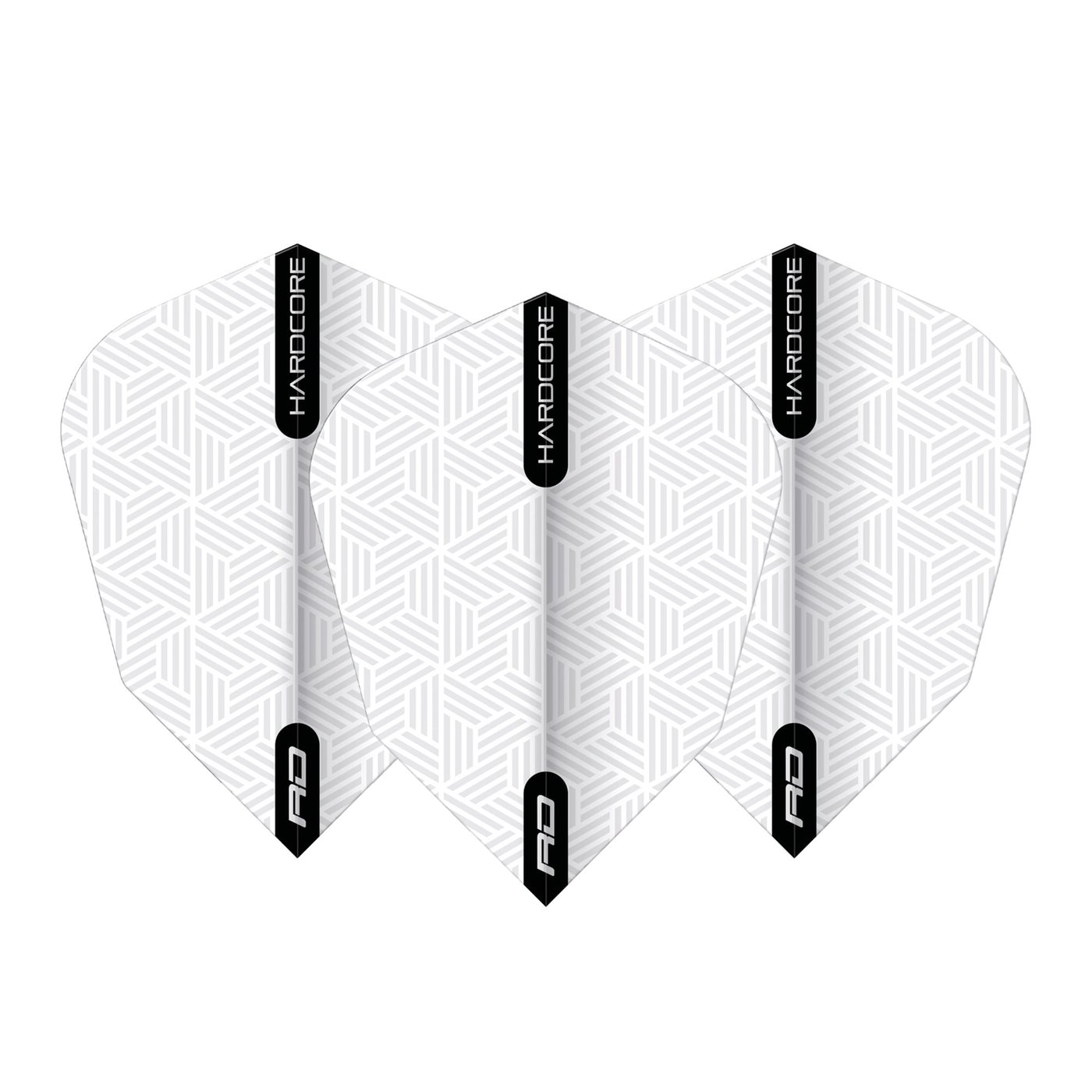 Red Dragon V-Standard White Darts Flights