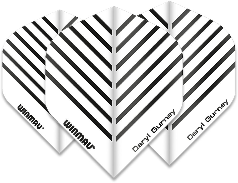 Winmau Daryl Gurney White Darts Flights