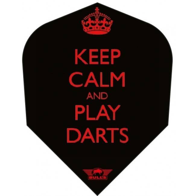 Bull's Powerflite Keep Calm and Play Darts Darts Flights